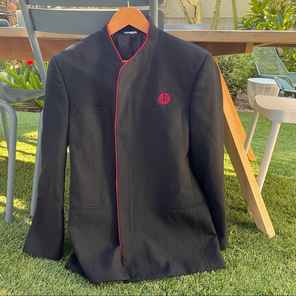 Black Men's Nehru Jacket from True Blood set